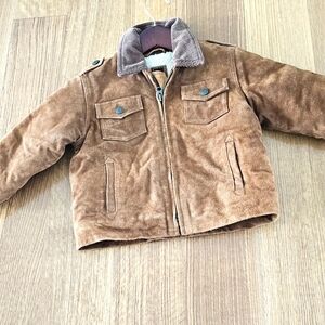 Baby Gap Calf Suede Jacket